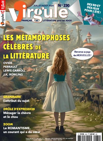 Couverture de Les métamorphoses célèbres de la littérature