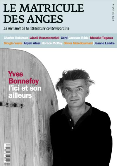 Couverture de Yves Bonnefoy