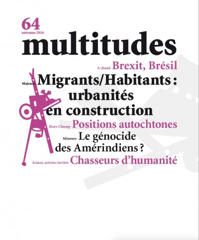 Jaquette Migrants/habitants : urbanités en construction