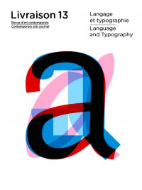 Jaquette Langage et typographie