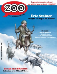 Jaquette Eric Stalner adapte “Loup” de Vanier