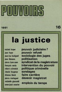 Jaquette La justice