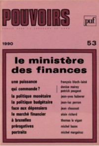 Le ministère des finances