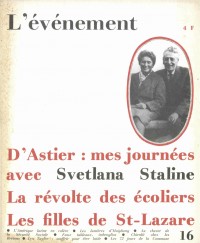 Jaquette Mes journées avec Svetlana Staline