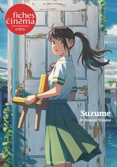 Jaquette Suzume de Makoto Shinkai
