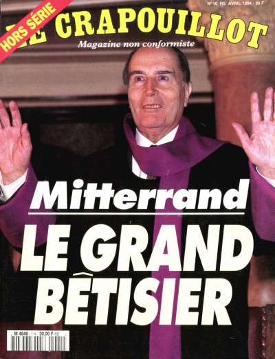 Couverture de Mitterrand, le grand bêtisier