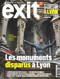 Jaquette Les monuments disparus à Lyon