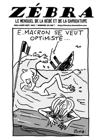 Jaquette E. Macron se veut optimiste...