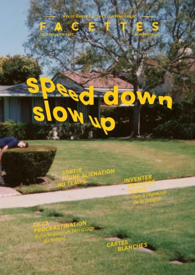 Couverture de Speed down, slow up