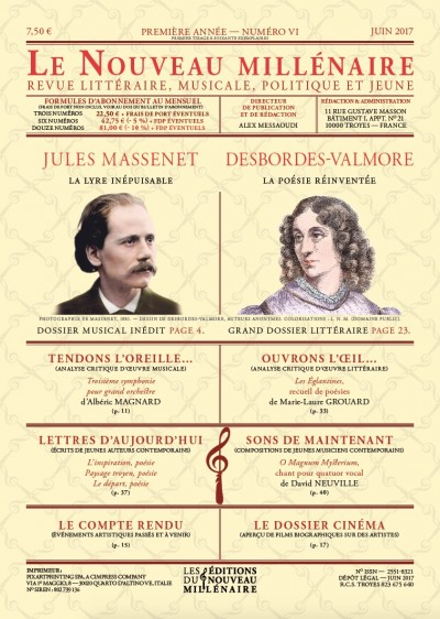 Jules Massenet, Marceline Desbordes-Valmore