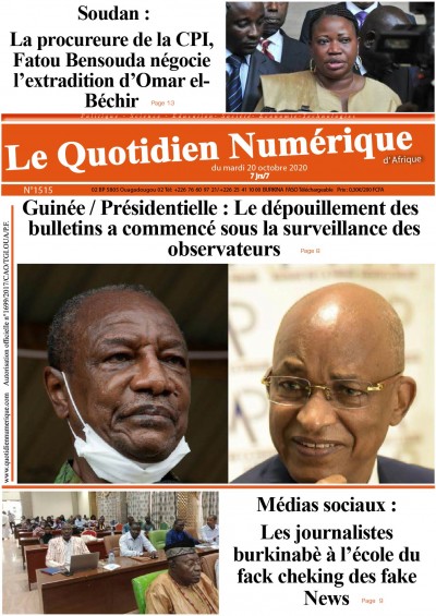 Guinée:Le dépouillement des bulletins a commencé