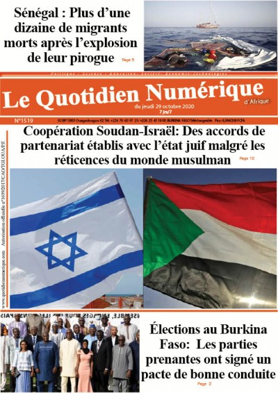 Jaquette Coopération Soudan-Israël:Des accords
