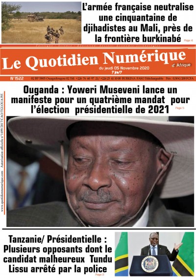 Ouganda:Yoweri Museveni lance un manifeste