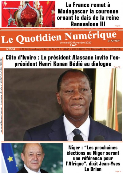 Jaquette Côte d’Ivoire / Présidentielle 2020