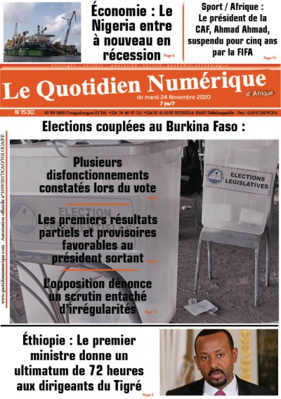 Elections couplées au Burkina Faso