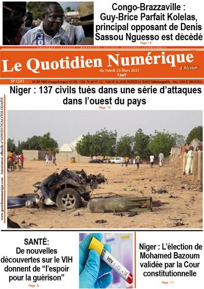 Niger:137 civils tués dans une série d’attaques