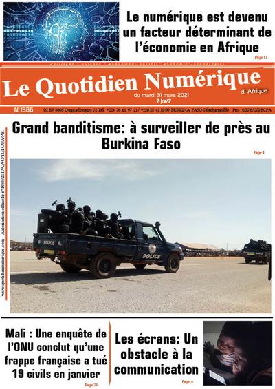 Jaquette Grand banditisme:à surveiller de près au Burkina