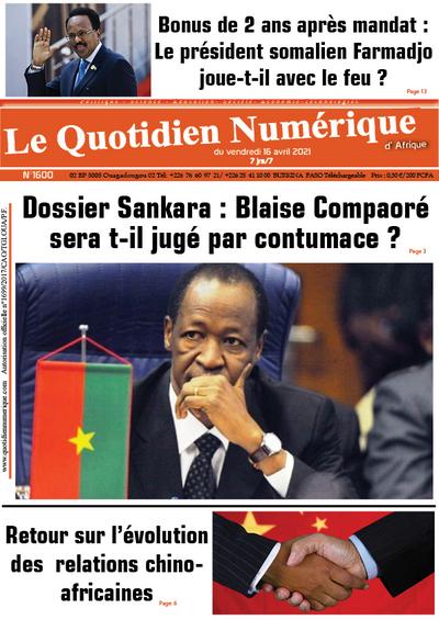 Jaquette Dossier Sankara:Blaise Compaoré