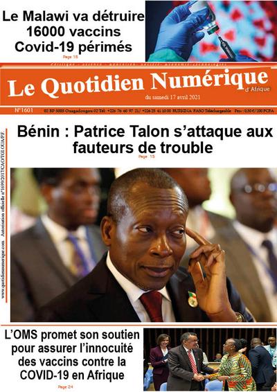 Jaquette Bénin:Patrice Talon s’attaque aux  fauteurs