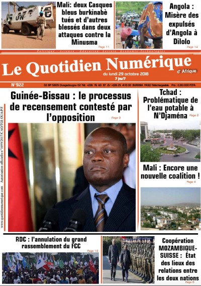 Jaquette Guinée-Bissau