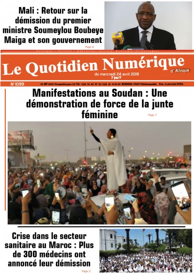 Jaquette Manifestations au Soudan