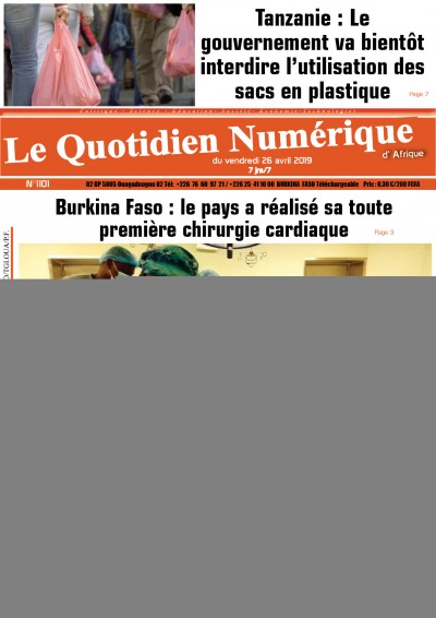 Le Burkina a réalisé sa 1ère chirurgie cardiaque