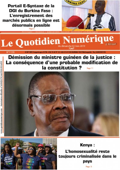Jaquette Guinée-Conakry
