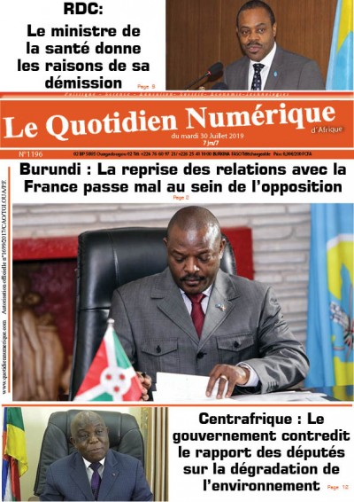 Jaquette Burundi