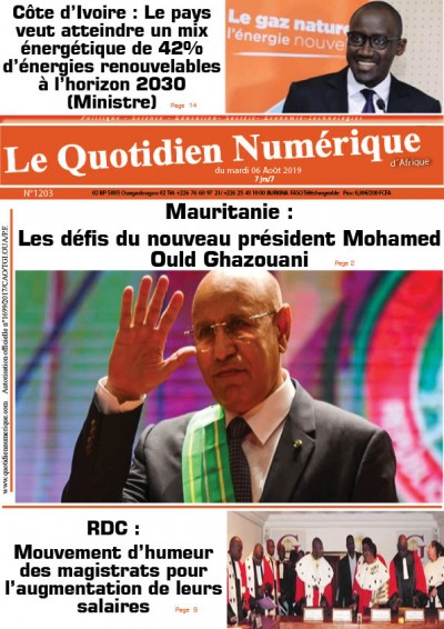 Jaquette Mauritanie