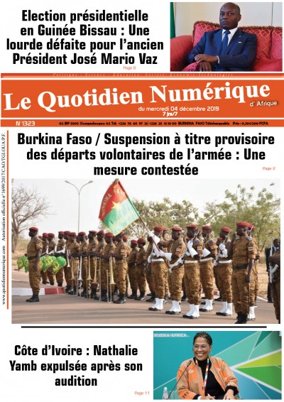 Jaquette Burkina Faso
