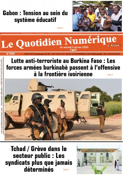 Jaquette Lutte anti-terroriste au Burkina Faso