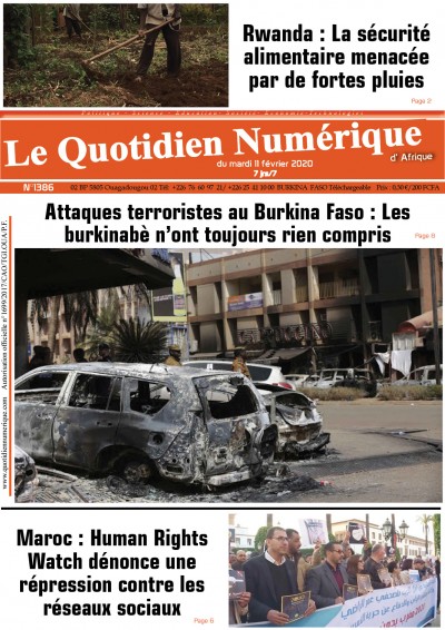 Attaques terroristes au Burkina Faso