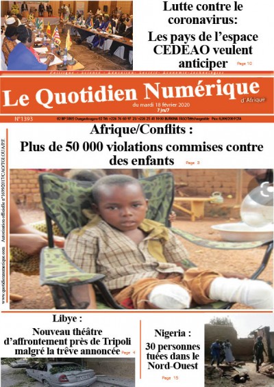 Jaquette Afrique/Conflits