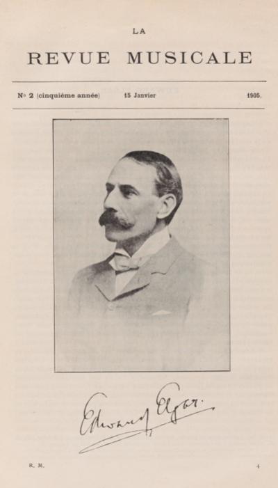 Jaquette Edward Elgar