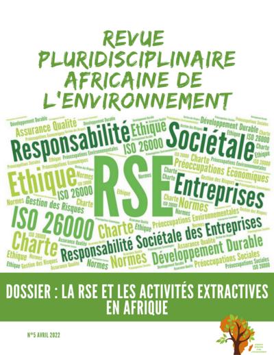 Couverture de La RSE et les activités extractives en Afrique