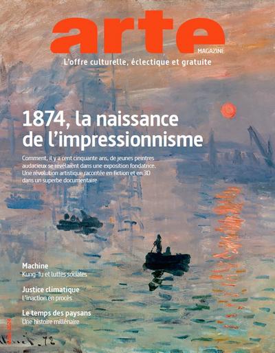 Jaquette 1874, la naissance de l’impressionnisme