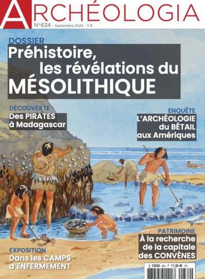 Couverture de Préhistoire, les révélations du Mésolithique