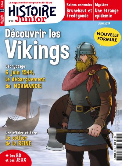 Jaquette Découvrir les vikings